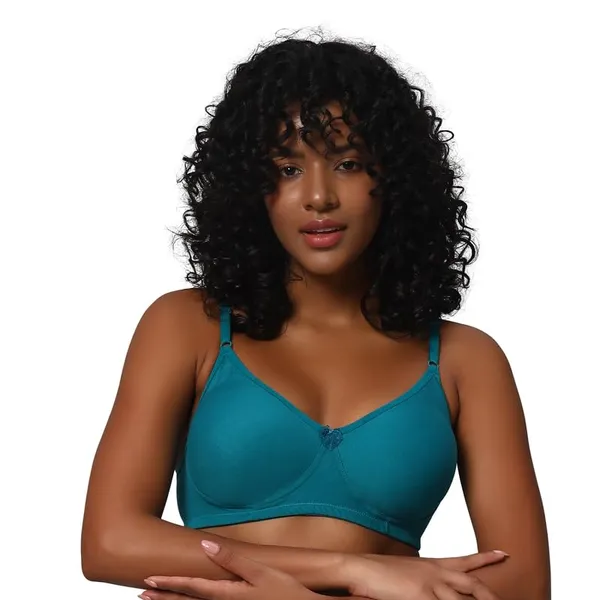 Ramagreen_Everyday_Non_Padded_Bra_Full_Support_Regular_Cotton_Bra_Non-Wired_Wirefree_Adjustable_Straps_Anti_Bacterial_For_Women