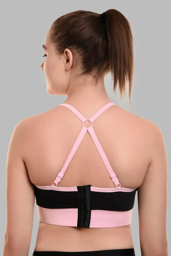 Pink_Ring_Racerback_Sports_Bra_High_Support_Adjustable_Straps_Padded_Workout_Bra_For_Women
