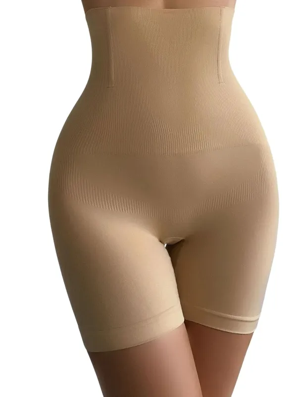 Skin_Tummy_Tucker_Thigh_Shaper_Pant_Seamless_Shapewear_Bodycon_Dresses_Belly_Fat_Control_High_Waist_Tummy_Control_Slimming_Saree_Shapewear_For_Women