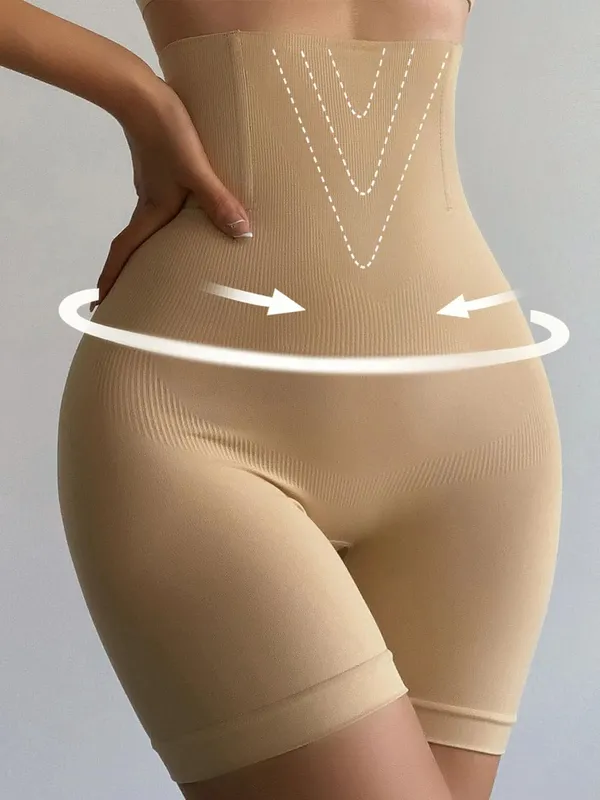 Skin_Tummy_Tucker_Thigh_Shaper_Pant_Seamless_Shapewear_Bodycon_Dresses_Belly_Fat_Control_High_Waist_Tummy_Control_Slimming_Saree_Shapewear_For_Women