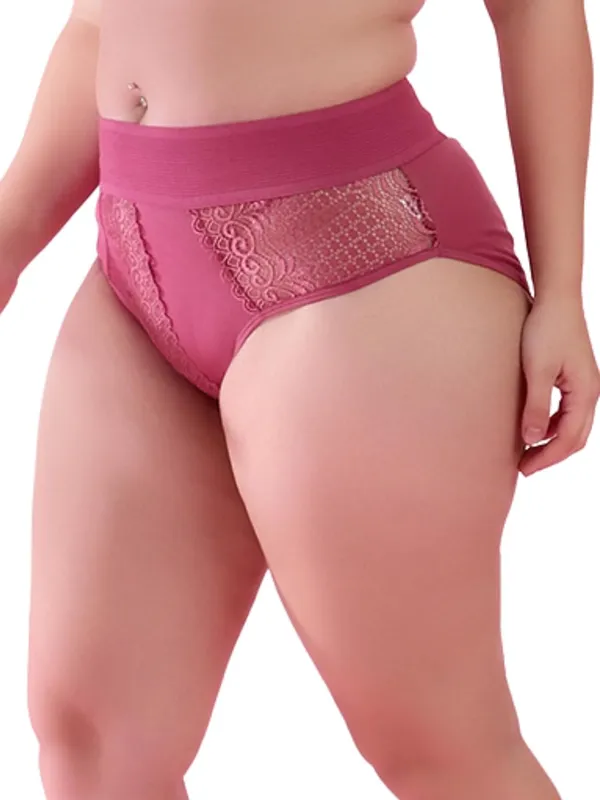 Rose_High_Waist_Tummy_Control_Shapewear_Slimming_Underwear_Hipster_Panty_With_Inner_Elastic_Broad_Belt_Stretchable_Belly_Control_Panty_For_Women