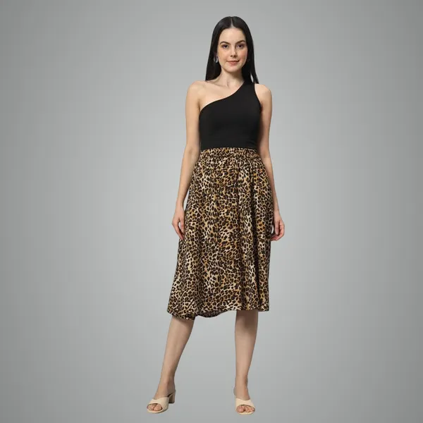 Tiger_Textured_Printed_Midi_Around_Skirt_Wear_Midi_Skirt_For_Women