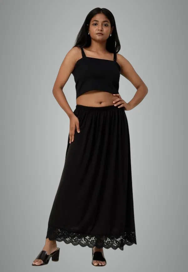 Black_Hosiery_Petticoat_And_Inskirt_Underskirt_Cotton_Inskirt_Saree_Petticoats_For_Women