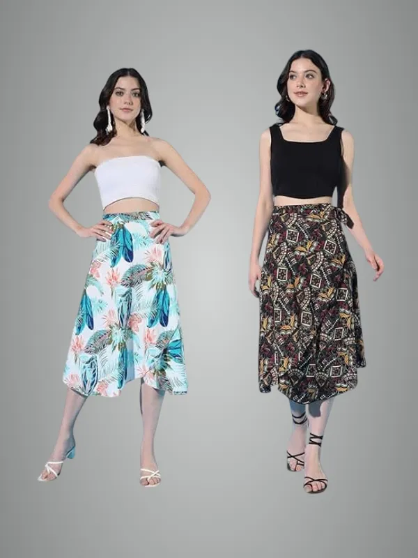 White_Black_Combo_Midi_Printed_Wrap_Around_Maxi_Skirt_|_Wear_Midi_Skirt_For_Women_(Pack_Of_2)