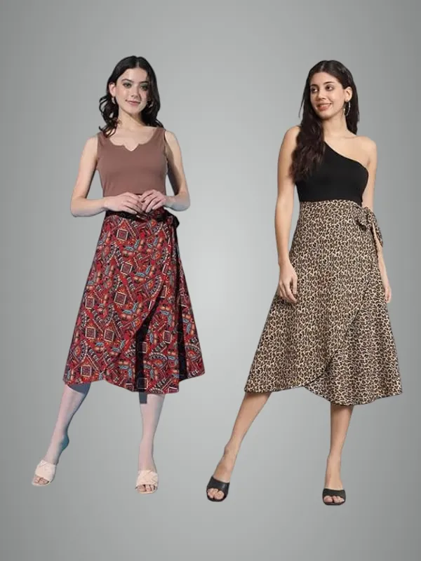 Maroon_Tiger_Combo_Midi_Printed_Wrap_Around_Maxi_Skirt_|_Wear_Midi_Skirt_For_Women_(Pack_Of_2)