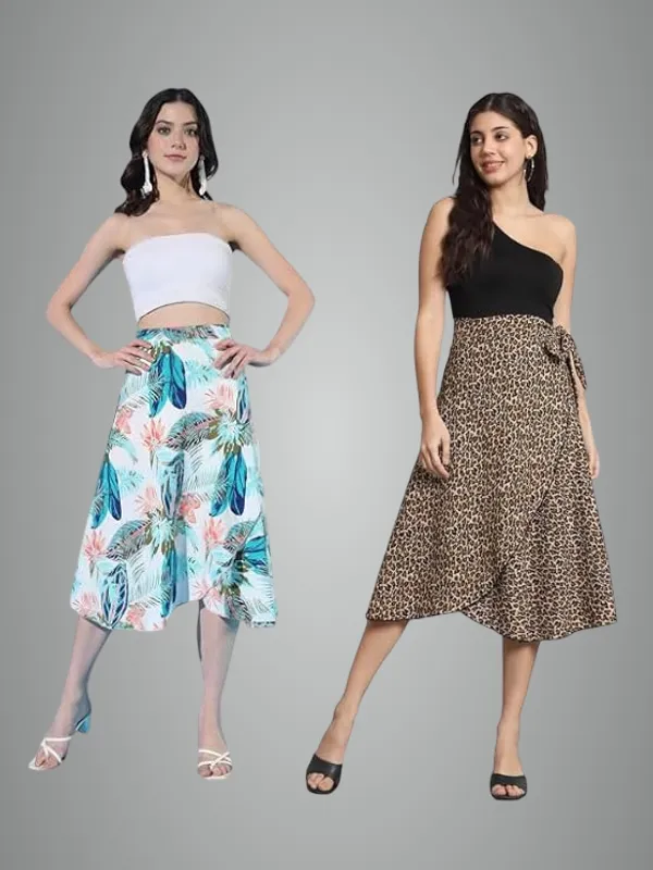 Multicolor_Combo_Midi_Printed_Wrap_Around_Maxi_Skirt_|_Wear_Midi_Skirt_For_Women_(Pack_Of_2)