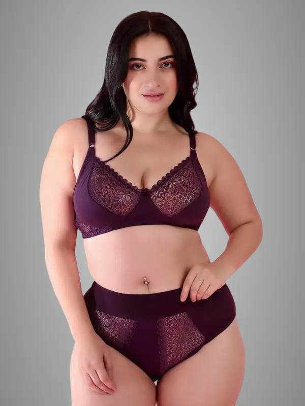 Wine_Gorgeous_Bridal_Honeymoon_Cotton_Designer_Bra_Panty_Set_Lace_Push_Up_Non-Wired_Solid_Lingerie_Lace_Bra_And_Hipster_50Mm_Broad_Belt_Panty_Set_And_Lingerie_Set_For_Women