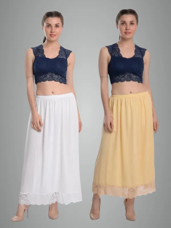 White_Skin_Hosiery_Petticoat_And_Inskirt_Underskirt_Cotton_Inskirt_Saree_Petticoats_For_Women_(Pack_Of_2)