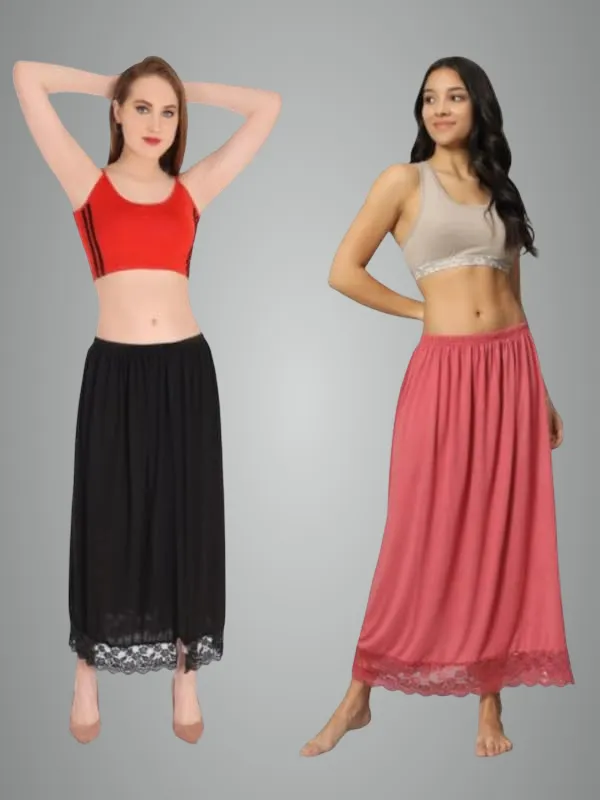 Multicolour_Hosiery_Petticoat_And_Inskirt_Underskirt_Cotton_Inskirt_Saree_Petticoats_For_Women_(Pack_Of_2)