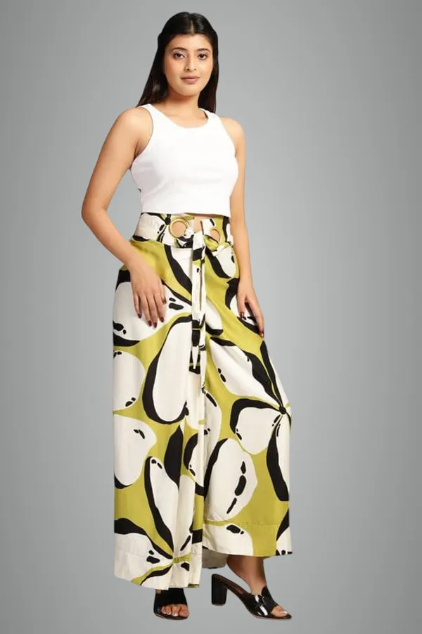 Lime_Green_High-Waist_Cocktail_Wrap_Around_Maxi_Skirt_With_Brass_Ring_Tie-Up_Closure_|_Adjustable_Floor-Length_Saree_Drape_Inspired_Wrap_Skirt_For_Women