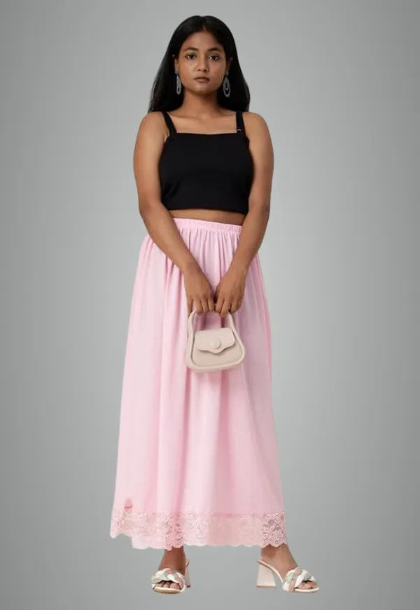 Light_Pink_Hosiery_Petticoat_And_Inskirt_Underskirt_Cotton_Inskirt_Saree_Petticoats_For_Women