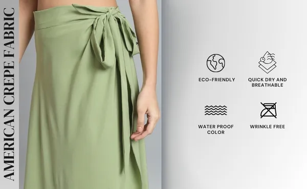 Mint_Green_High_Waisted_Wrap_Skirt_A-Line_Mini_Skirt_With_Tie_Waist,_Above_Knee_Length_Summer_Beach_Hawaiian_Wrap_Skirt