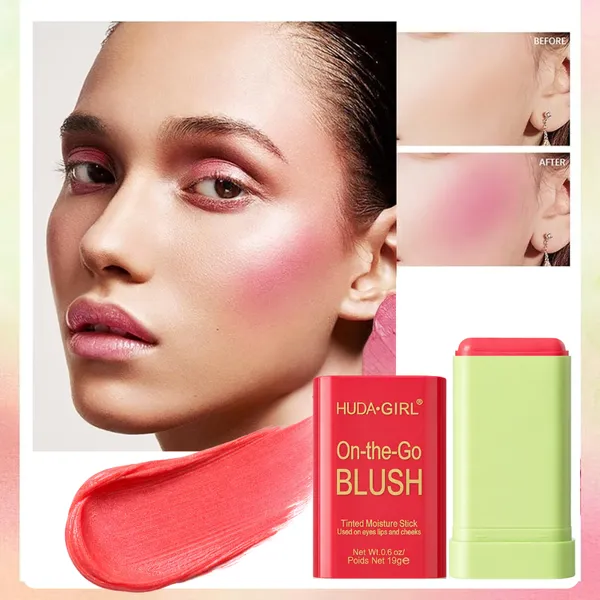 2in1_Lip_and_Cheek_Blush_Stick_for_Smooth_&_Flawless_Face_Makeup_-_Sky_Pink

