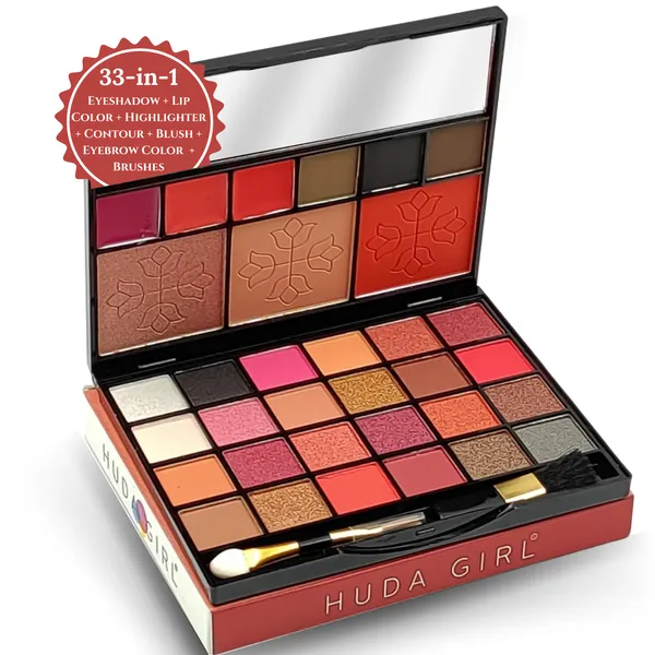 All-in-One_Makeup_Kit_with_Mirror_-_Includes_24_Eyeshadow_Palette_with_Brush,_3_Eyebrow_Powder,_3_Lip_Gloss,_2_Applicator,_Blush_Contour_and_Highlighter_Palette_for_Girl_&_Womens