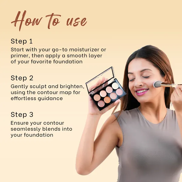 8_Shade_Creamy_Concealer_&_Contour_Palette_for_Women