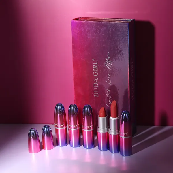 6_Pcs_Red_Shades_Bullet_Lipsticks
