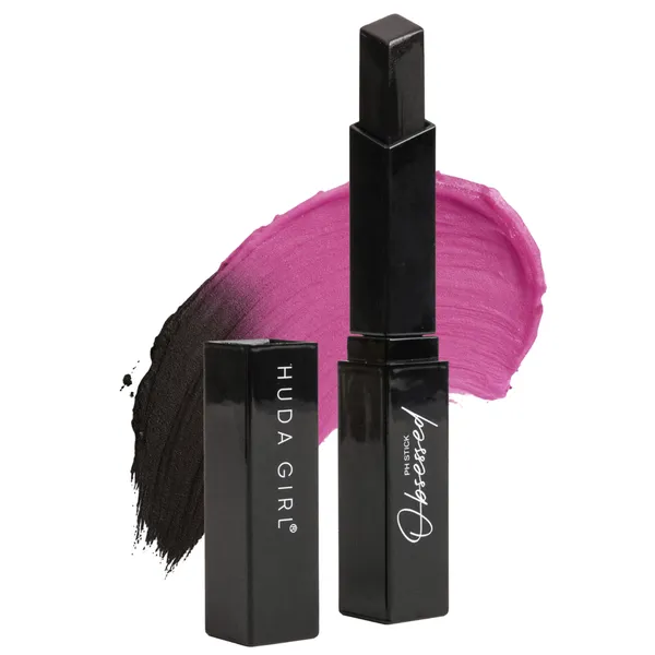 Obsessed_PH_Lipstick_-_Color_Changing_Black_to_Pink_Sheer_Tint_Lipstick