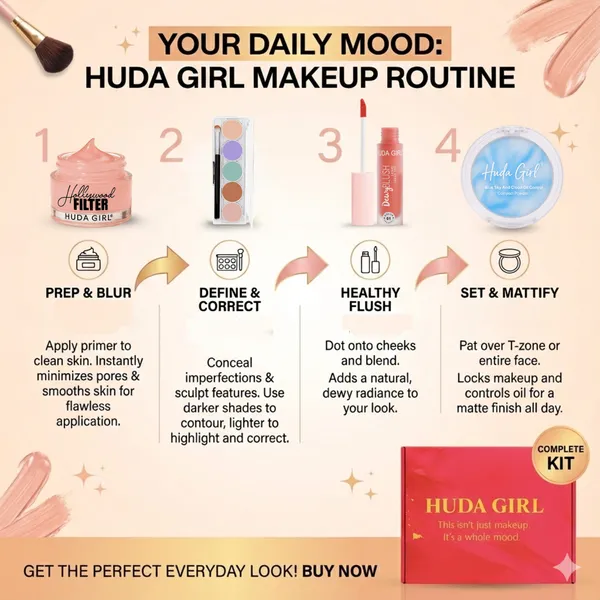HUDA_GIRL_Full_Face_Gifting_Makeup_Kit_-_Hollywood_Filter_Face_Primer,_5_Shade_Concealer_&_Color_Corrector_Palette,_Oil_Control_Jelly_Compact_&_Peach_Liquid_Blush