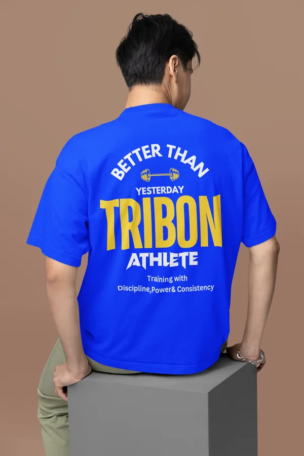 Royal_Blue_Dry_Fit_Athlete_Oversized_T-Shirt_For_Unisex