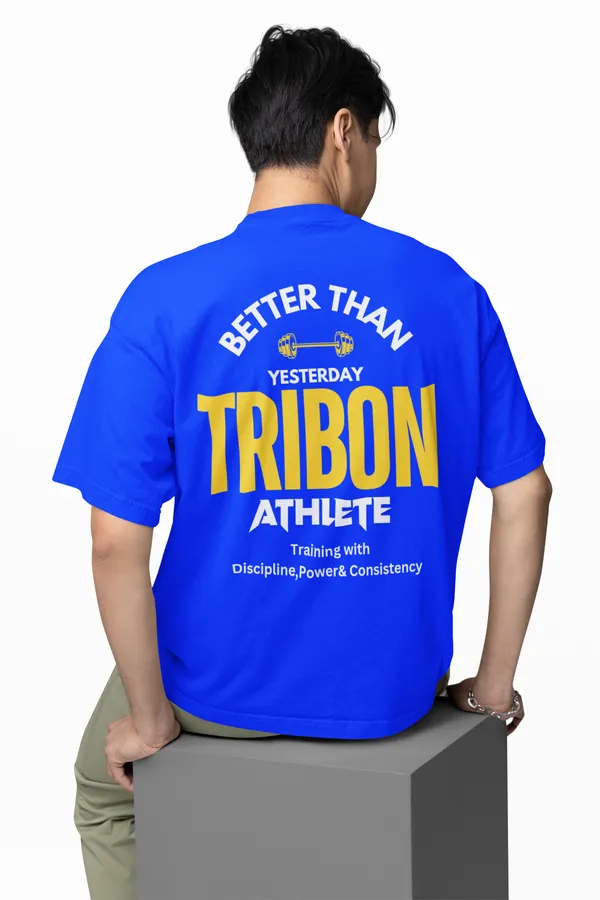Royal_Blue_Dry_Fit_Athlete_Oversized_T-Shirt_For_Unisex