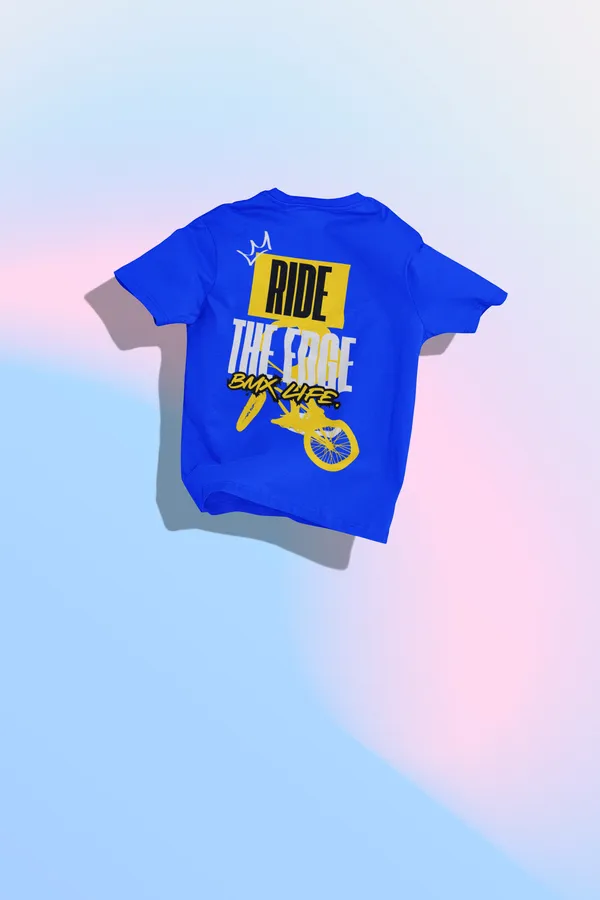 Royal_Blue_Dry_Fit_Bmx_Life_Oversized_T-Shirt_For_Unisex