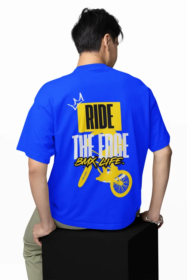 Royal_Blue_Dry_Fit_Bmx_Life_Oversized_T-Shirt_For_Unisex
