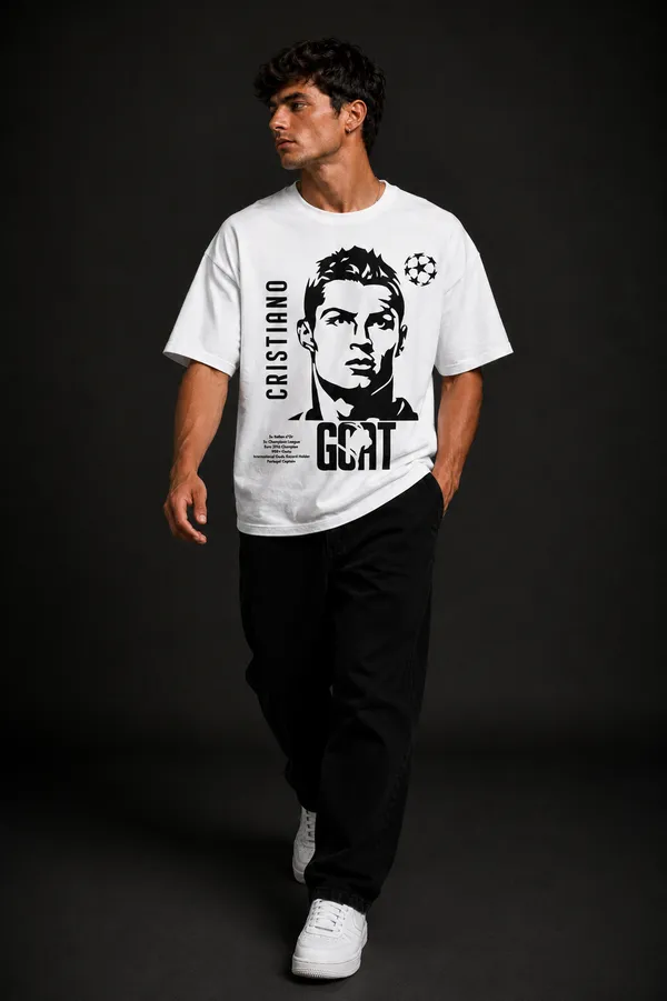 Tribon_CR7_GOAT_Oversized_T-Shirt_–_White