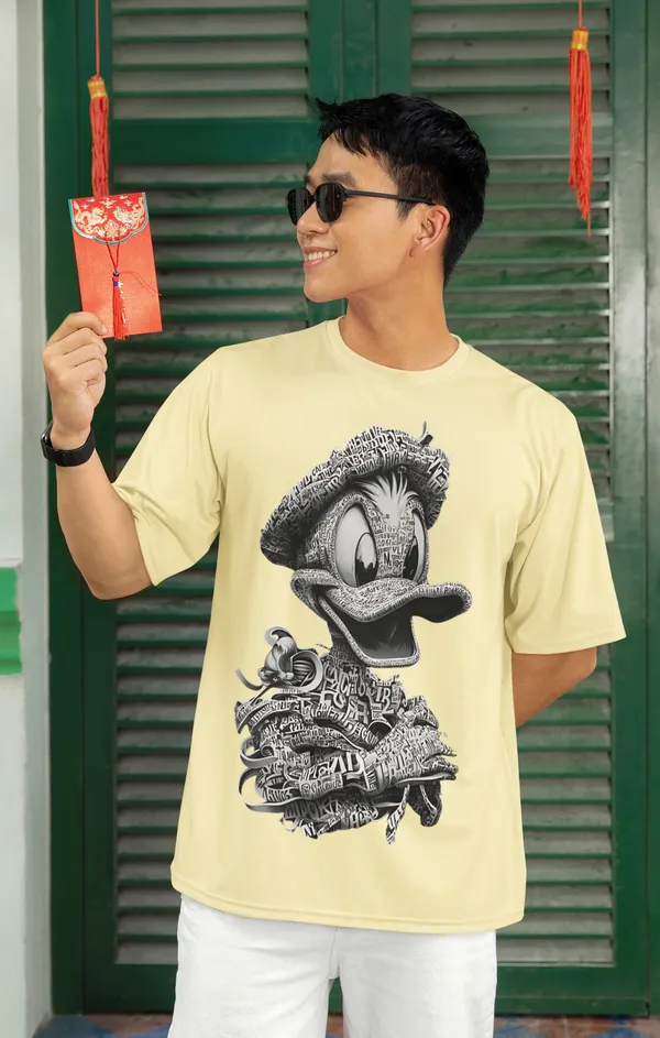 Beige_Dry_Fit_Cartoon_Classic_Oversized_T-Shirt_For_Unisex