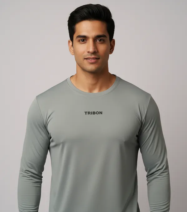 Grey_Dry_Fit_Classic_Full_Sleeve_T-Shirt_For_Unisex