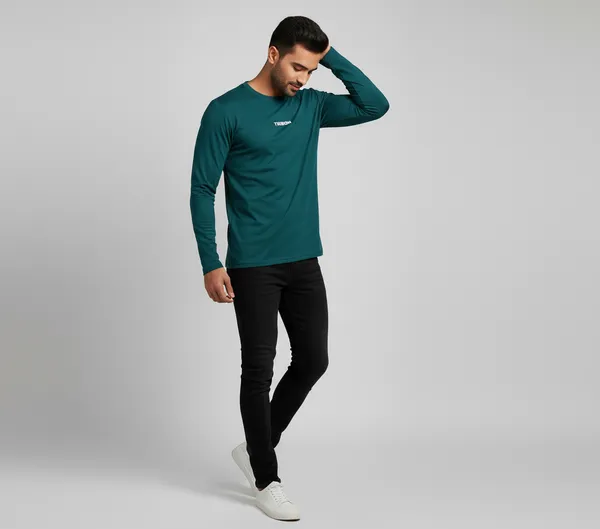Teal_Green_Dry_Fit_Classic_Full_Sleeve_T-Shirt_For_Unisex