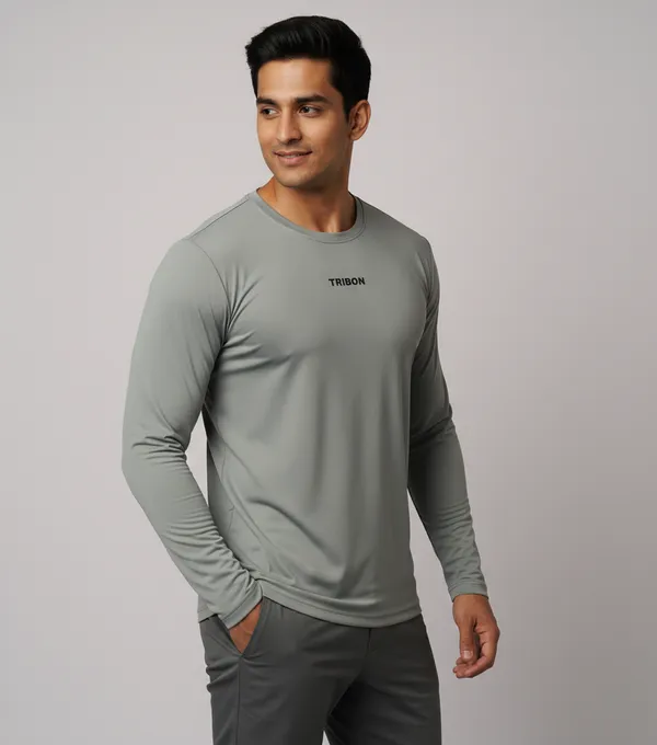 Grey_Dry_Fit_Classic_Full_Sleeve_T-Shirt_For_Unisex