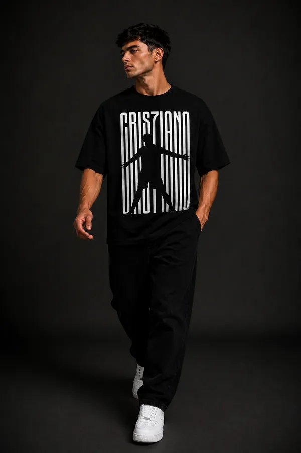 Tribon_Cristiano_Silhouette_Oversized_T-Shirt_–_Black