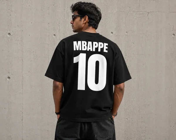 Tribon_Mbappé_10_Oversized_T-Shirt_–_Black