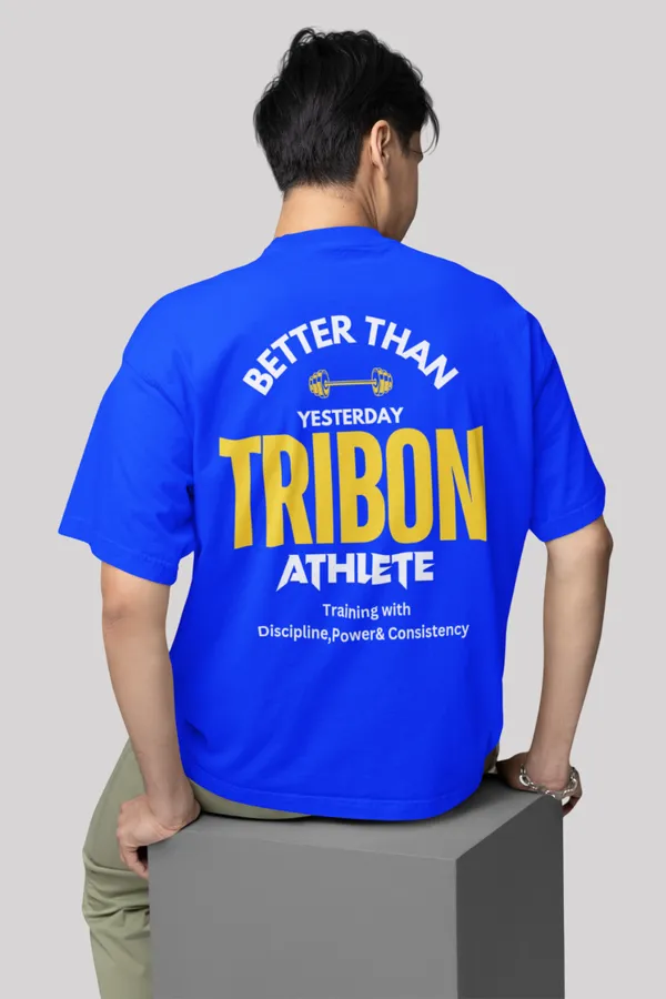 Royal_Blue_Dry_Fit_Athlete_Oversized_T-Shirt_For_Unisex