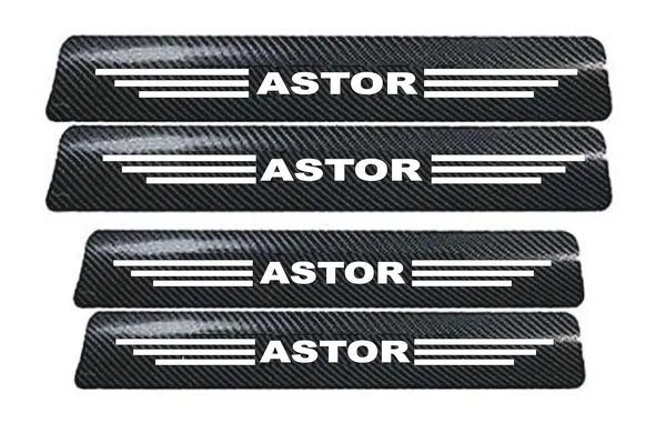 Vitior®_Carbon_Fiber_Door_Sill_Protector_for_Astor,_Set_of_4,_Anti-Scratch_Protection