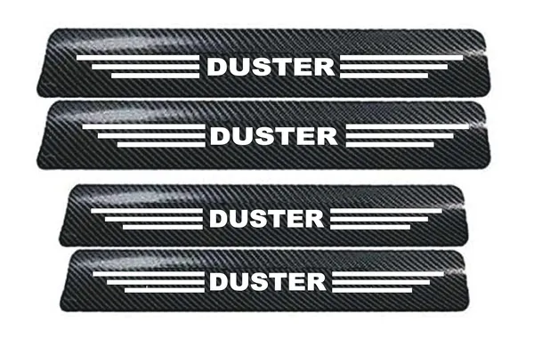 Vitior®_Carbon_Fiber_Door_Sill_Protector_for_Duster,_Set_of_4,_Anti-Scratch_Protection