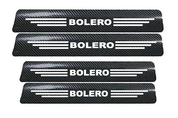 Vitior®_Carbon_Fiber_Door_Sill_Protector_for_Bolero,_Set_of_4,_Anti-Scratch_Protection