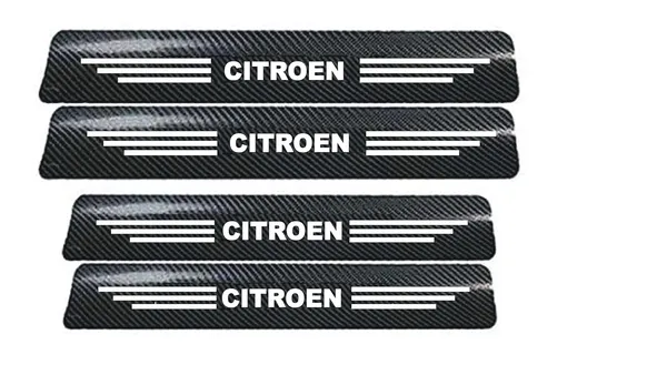 Vitior®_Carbon_Fiber_Door_Sill_Protector_Set_of_4,_Anti-Scratch_Protection_for_Basalt_|_C3_|_Aircross_|_C3_Aircross_Wrap_Film_Self-Adhesive_Tape.