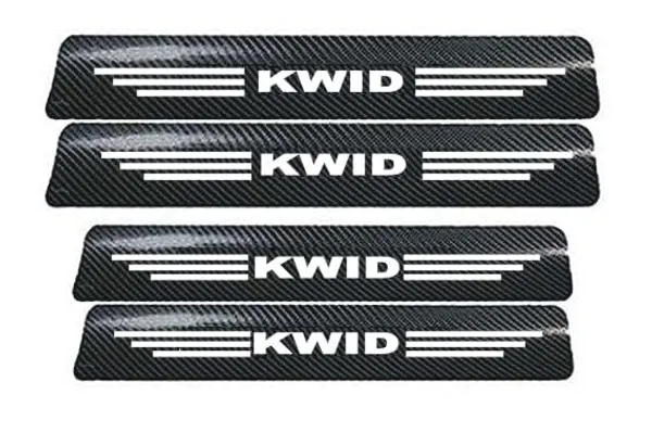 Carbon_Fiber_Door_Sill_Protector_for_Kwid,_Set_of_4,_Anti-Scratch_Protection
