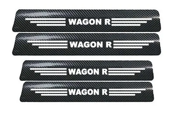 Carbon_Fiber_Door_Sill_Protector_for_Wagon_R,_Set_of_4,_Anti-Scratch_Protection