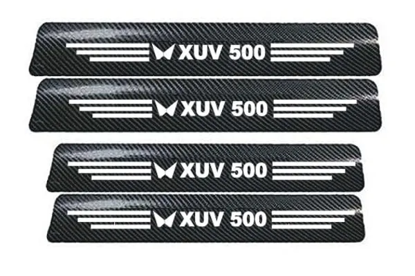 Vitior®_Carbon_Fiber_Door_Sill_Protector_for_Xuv_500,_Set_of_4,_Anti-Scratch_Protection