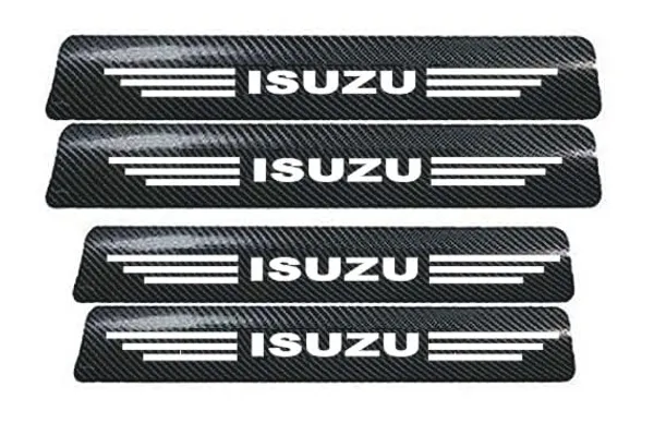 Vitior®_Carbon_Fiber_Door_Sill_Protector_for_Isuzu,_Set_of_4,_Anti-Scratch_Protection