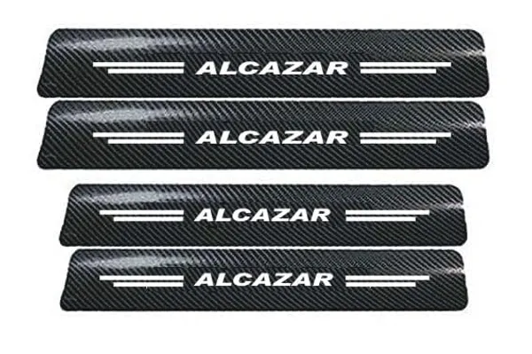 Automoile_Carbon_Fiber_Door_Sill_Protector_for_Alcazar,_Set_of_4,_Anti-Scratch_Protection