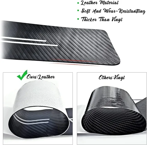 Bolero_Neo_के_लिए_कार्बन_फाइबर_डोर_सिल_प्रोटेक्टर,_4_का_सेट,_एंटी-स्क्रैच_प्रोटेक्शन
