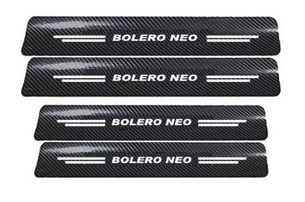 Bolero_Neo_के_लिए_कार्बन_फाइबर_डोर_सिल_प्रोटेक्टर,_4_का_सेट,_एंटी-स्क्रैच_प्रोटेक्शन
