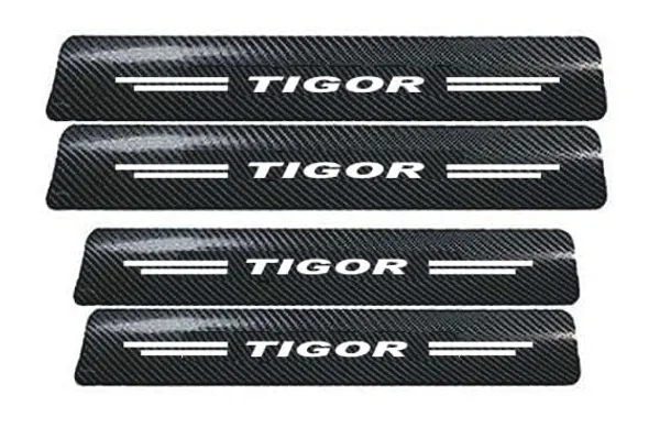 Carbon_Door_Sill_Protector_Tigor,_Set_of_4,_Anti-Scratch_Protection
