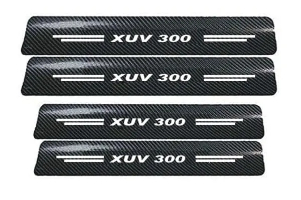 Carbon_Door_Sill_Protector_Xuv_300,_Set_of_4,_Anti-Scratch_Protection