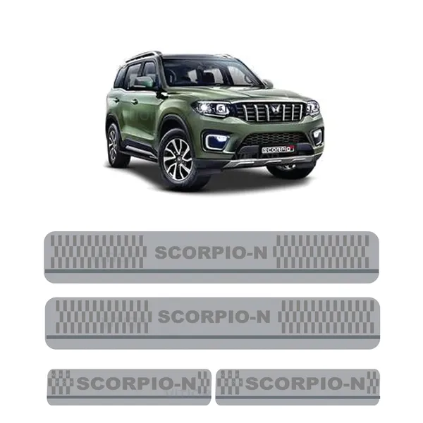 Sill_Plate/Door_Foot_Step_in_Stainless_Steel_Non_led_Scorpio-N.(Set_of_4_Pcs)
