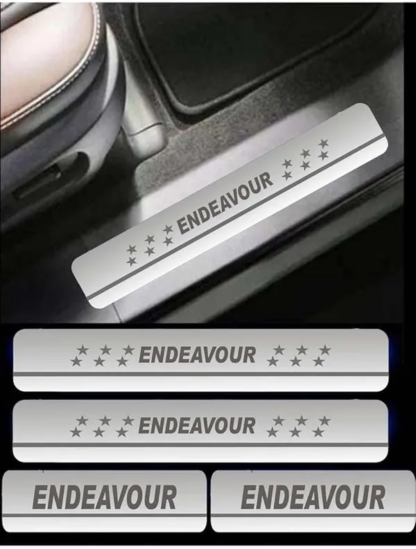 Sill_Plate/Door_Foot_Step_in_Stainless_Steel_Non_led_Self-Adhesive_Car_Door_Entry_Guard_Protector_Endeavour.(Set_of_4_Pcs)