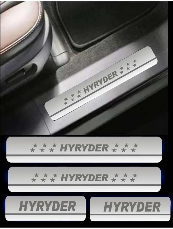 Sill_Plate/Door_Foot_Step_in_Stainless_Steel_Non_led_Self-Adhesive_Car_Door_Entry_Guard_Protector_Hyryder_(Pack_of_4)